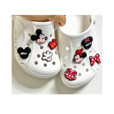 클로그 파츠 hello 미키마우스 신발꾸미기