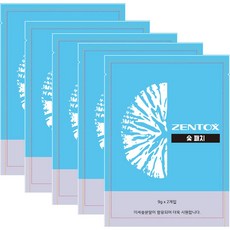 돌나라 한농제약 젠톡스 숯패치 5팩(총10매입) + 밀착포 10장 숯파스 숯팩, 5개, 2매입