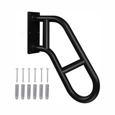 [ 1179335 ] 야외 계단용 핸드레일 노인용 현관 난간 및 데크 핸드레일 벽 마운트 계단 핸드그랩바 (1), 1, 1개