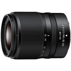 Nikon 고배율 줌 렌즈 NIKKOR Z DX 18-140mm f3.5-6.3 VR Z마운트 니콘 NZDX18-140 블랙