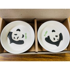 愛寶樂園熊貓盤子組 韓國福寶快閃店周邊, 1個, 輝瑞調料盤（現貨