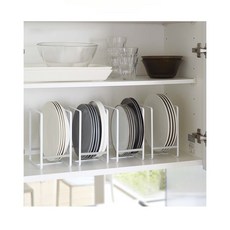 1단 접시 거치대 선반 그릇 정리대 카페인테리어 씽크대정리대 주방정리대 스텐접시정리대, 1단 블랙, 1개