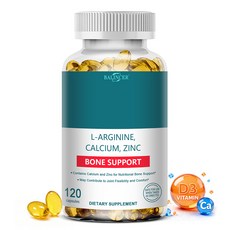 뼈 건강 영양 보충제로 소아 청소년 및 성인에게 적합, 1개, 60정