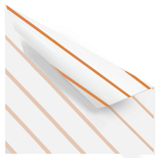 P03O 식품포장지 (300mm x 300mm), 주황, 1000장