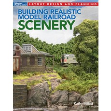 (영문도서) Building Realistic Model Railroad Scenery Paperback, Kalmbach Media, English, 9781627008761