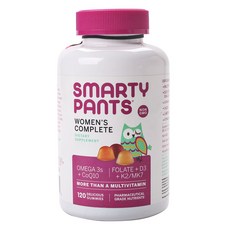 SMARTYPANTS vitamins 女性綜合維他命&Omega 3軟糖, 120顆, 1罐
