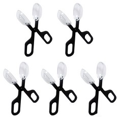 리빙준 채집 집게, 블랙, 5개