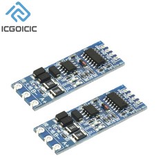 TTL-RS485 모듈 하드웨어 자동 유량 제어 직렬 UART 레벨 상호 변환 전원 공급 장치 모듈 3.3V 5V 1-10 개, 02 2pcs