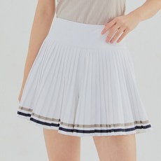 레노마골프 여성 배색 테잎 포인트 플리츠 큐롯 팬츠 RWPCL6523-101 2801934