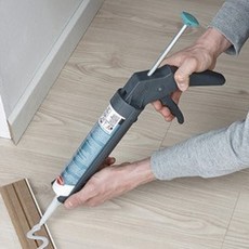 HD 고급 실리콘건 카트리지 총 자동스톱 실란트 코킹건, 1개