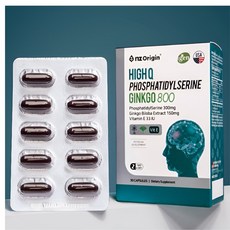 위드헬스 포스파티딜세린 징코 800, 60정, 1세트