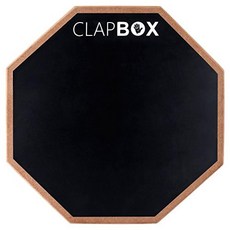 Clapbox 드럼 연습 패드 - 중국산 아님 30.5cm(12인치) (연습 패드만 해당) - 가장 인기 있는 Cajon 브랜드 온라인(블랙 10), Clapbox 드럼 연습 패드 - 중국산 아님, 30.