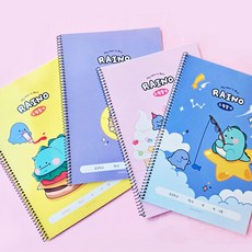 1000 라이노 초등 그림일기장 저학년 그림 일기 초등학생 새학기준비물, 1개, 랜덤