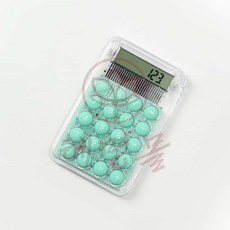 혜명몰 투명 미니 계산기 민트