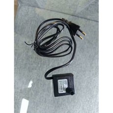 초저소음 3W AC 220V 브러시리스 워터 펌프 방수 미니 분수 펌프 어항용 유럽형 플러그, 2415 2, EU, bla, 1개