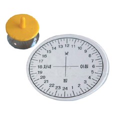 초등 계절변화 낮과밤 길이차이 시간판 관측자판 초등과학실험키트 과학전시관 태양계, 3개