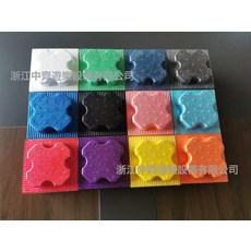 DFMEI 大塊積木磚兒童玩具遊樂場城堡房子圍欄大型積木epp泡沫積木, 單孔15*15*15cm, 單孔混色