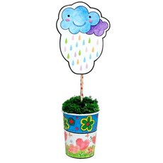 봄소식 스칸디아모스 벽걸이 만들기, 본상품