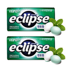 이클립스 캔디 스피어민트향, 34g, 2개