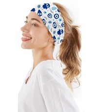 다이빙헤어밴드 여성 스노클링 수중 머리띠 서핑 스쿠버, 41.파티마의 눈