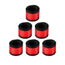 라이트 업 슬랩 팔찌 폴리에스테르, red