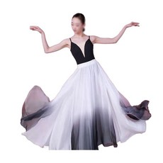 한국 무용 의상 현대 풀치마 무용복 한복 공연