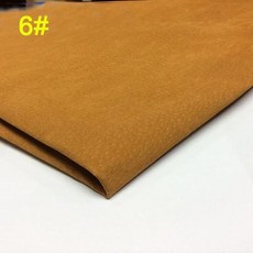 인조가죽시트지 가죽 수선패치 멀티 컬러 스플릿 라이닝 슈즈 스웨이드 천연 돼지 소재, [00] 12-15SF, [00] 6 yolk yellow