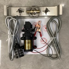 세척기 농약병 세척 헹굼 페트병 세병기 클리너 펌프 농업 고압, 1개, 1. 12V 단펌프 2구 세트
