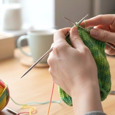 손쉬운 스틸대바늘 스텐대바늘 니트 뜨개 장갑 10호x4개 세트