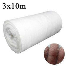 그물망 울타리 촘촘한 새 동물 메쉬 나일론 보호망 휀스 안전망 0.5 메쉬 새 방지망 채소 보호망 정원 식, 02 3x10m, 02 White 0.5 mesh