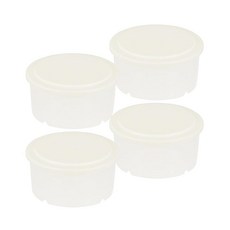 파얼 금속 빙수기용 제빙 컵 수동용 4개 세트 일본 제조 집에서 얼음 가게 DD-8010