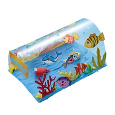 海底水族館黏土手工繪畫DIY套裝，兒童創意美術玩具，親子互動益智玩具, 海底水族館, 1套