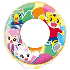 巧虎 游泳圈 (琪琪/妙妙/桃樂比圖案), 黃色, 1個