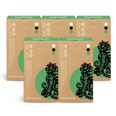 [호랑이건강원공식] 매실차 100mlx5포 5박스, 없음, 상세설명 참조, 없음
