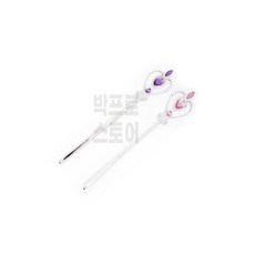 피피알디자인 공주 요술봉 1개 7.3x31x1cm 여아장난감, 핑크, 핑크