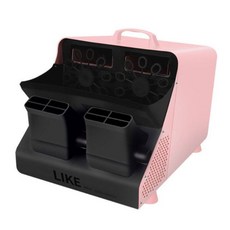 비눗방울 메이커 기계 축제 머신 업소용 행사 공연 비누방울기계 자동, 블랙 충전식 리모컨+액체5병