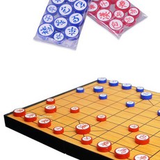 휴대용 자석 장기 접이식 보드게임 수납 세트 소형 B 휴대용보드게임 전통놀이완구 두뇌개발완구 미니보드게임 전통놀이세트, 1개