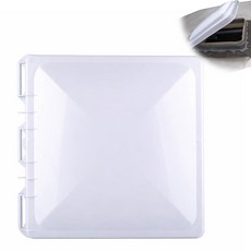 Swess Jensen 금속 지붕 통풍구용 RV 루프 벤트 커버 33cm x 33cm(13인치 x 13인치) 모터홈 루프 벤트 커버 캠퍼 트레일러에 적합