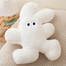 빅무드 허그미버니 토끼 인형 쿠션 바디필로우 소파 침실 인테리어 등쿠션, 01화이트