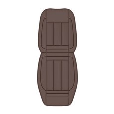 TMI 차량용 기절초풍 프리미엄 아이스 냉풍시트 쿨링시트 통풍시트, 1개, 브라운