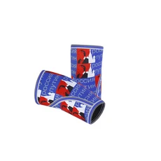 남성과 여성을 위한 압축 슬리브 7mm 네오프렌 무릎 크로스 트레이닝 WOD 스쿼트 체육관 운동, 01 XS(안전구조장비), 07 russia 1