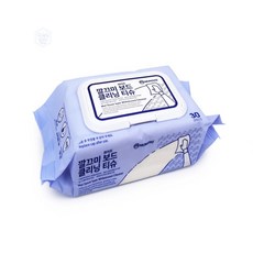 필쿤샵 화이트보드 클리닝 티슈 30매 이동식칠판스탠드화이트보드