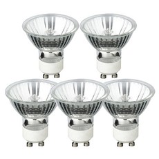 양키캔들 캔들워머용 GU10 할로겐전구 35W, 전구색, 5개