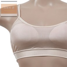 스토어연 수분흡수 및 건조가 빠른 인견소재 스포츠브라 여름여자속옷