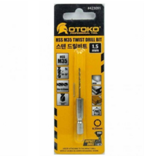 OTOKO 스텐 드릴비트 1.5mm 철기리 HSS M35 재질 육각 생크 개별포장, 1개