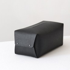 코코로박스 캔버라 아트 티슈케이스 black, 단품