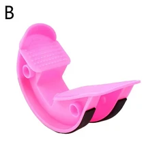 발흔들 발목 플레이트 아킬레스 힘줄 들것 송아지 탄성 보드 스트레치 다리 근육 가정용 훈련 ﻿, 02 Heather purple