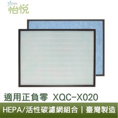 怡悅 HEPA濾網 適用正負零 XQC-X020 XQH-X020 空氣清淨機, 1個