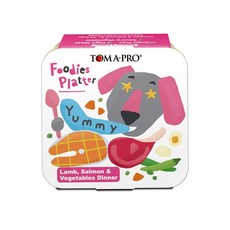 TOMA-PRO 優格 吃貨拼盤 狗主食罐 鄉村羊肉派, 24個, 吃貨拼盤狗罐 #3海陸羊肉鮭魚, 100g, 羊肉+鮭魚