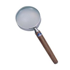 LIFE 徠福 高倍率放大鏡 6倍 (2.5吋) (銀框) NO.7077, 1個